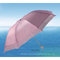 Manual Open Edged 3 Fold Umbrella (JY-292)